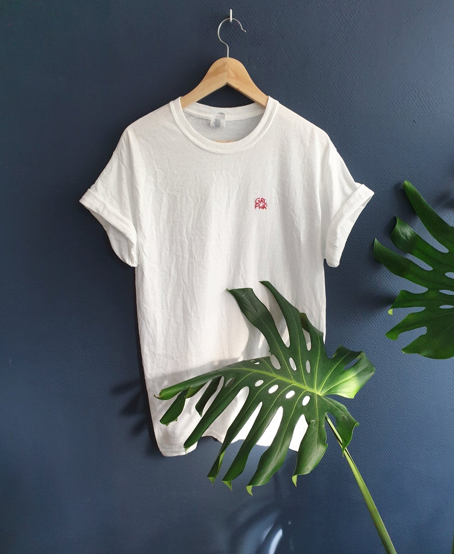 Hand Embroidered Girl Power Shirt - Spacy Shirts