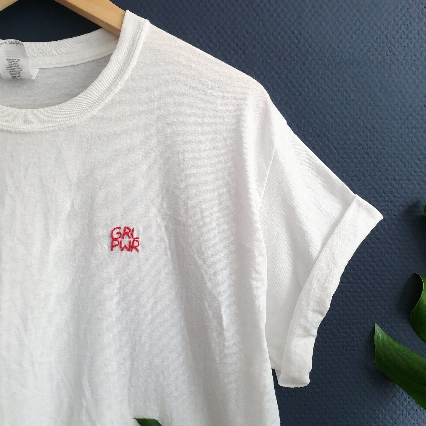 Hand Embroidered Girl Power Shirt - Spacy Shirts