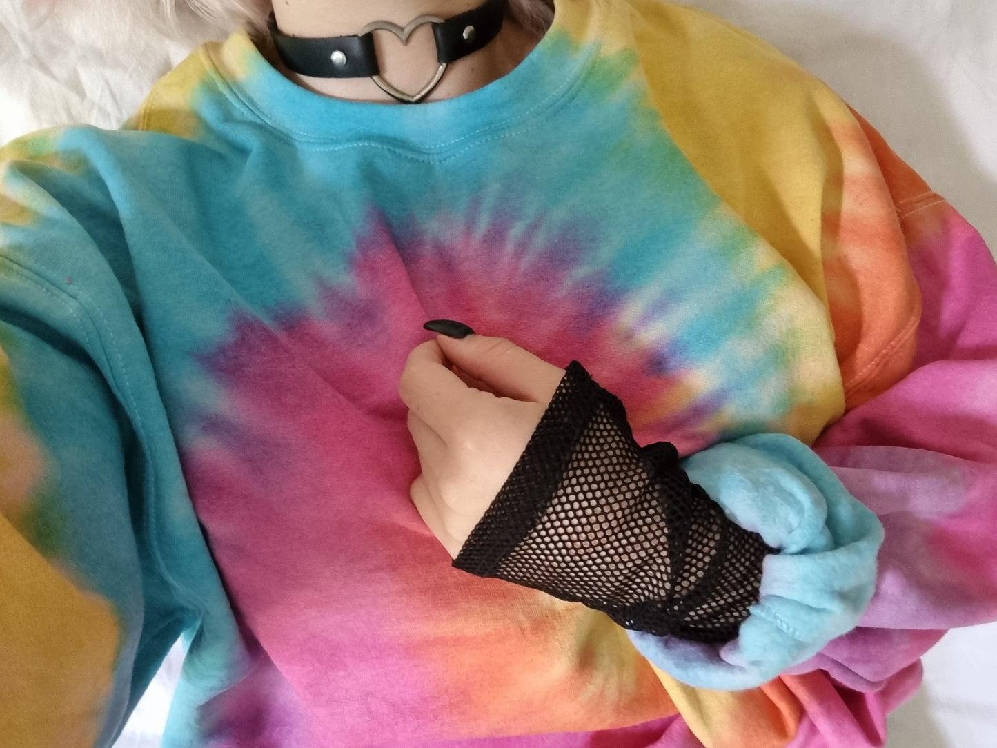 Colorful Tie-Dye Sweatshirt