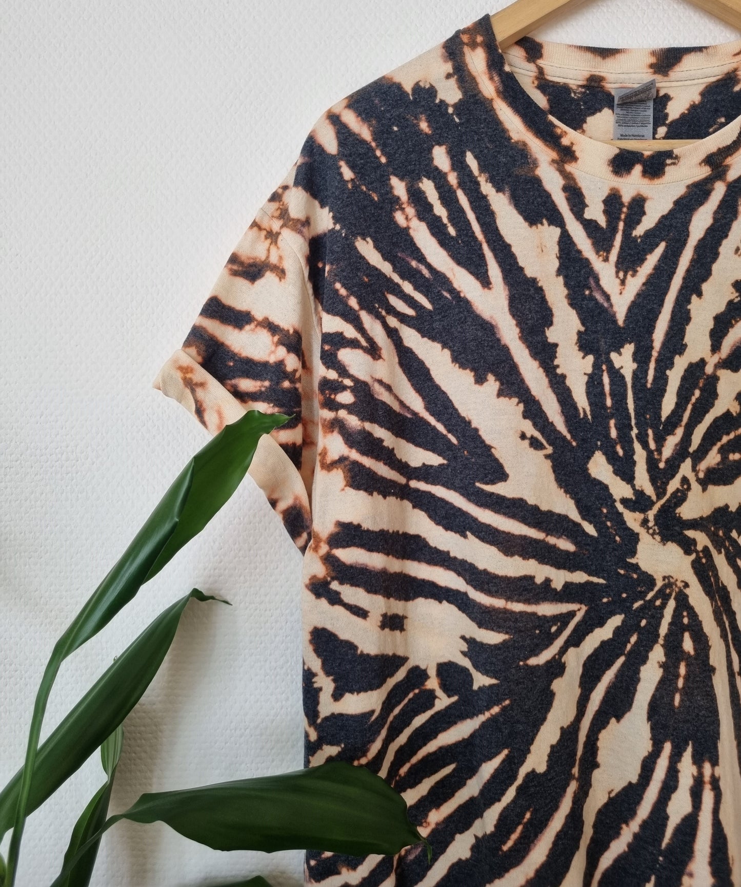 Hand Designed Soft Bleach Tie-Dye Shirt