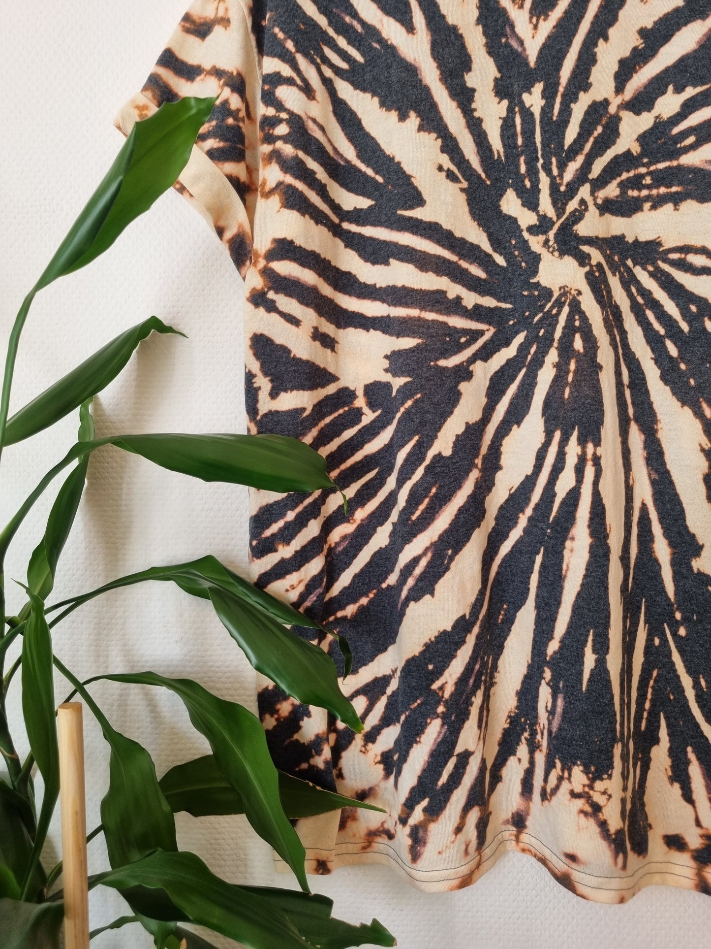 Hand Designed Soft Bleach Tie-Dye Shirt