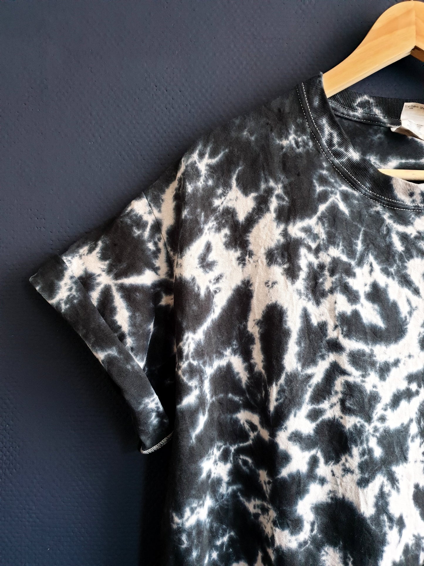 Dark Gray Tie-Dye Shirt - Spacy Shirts