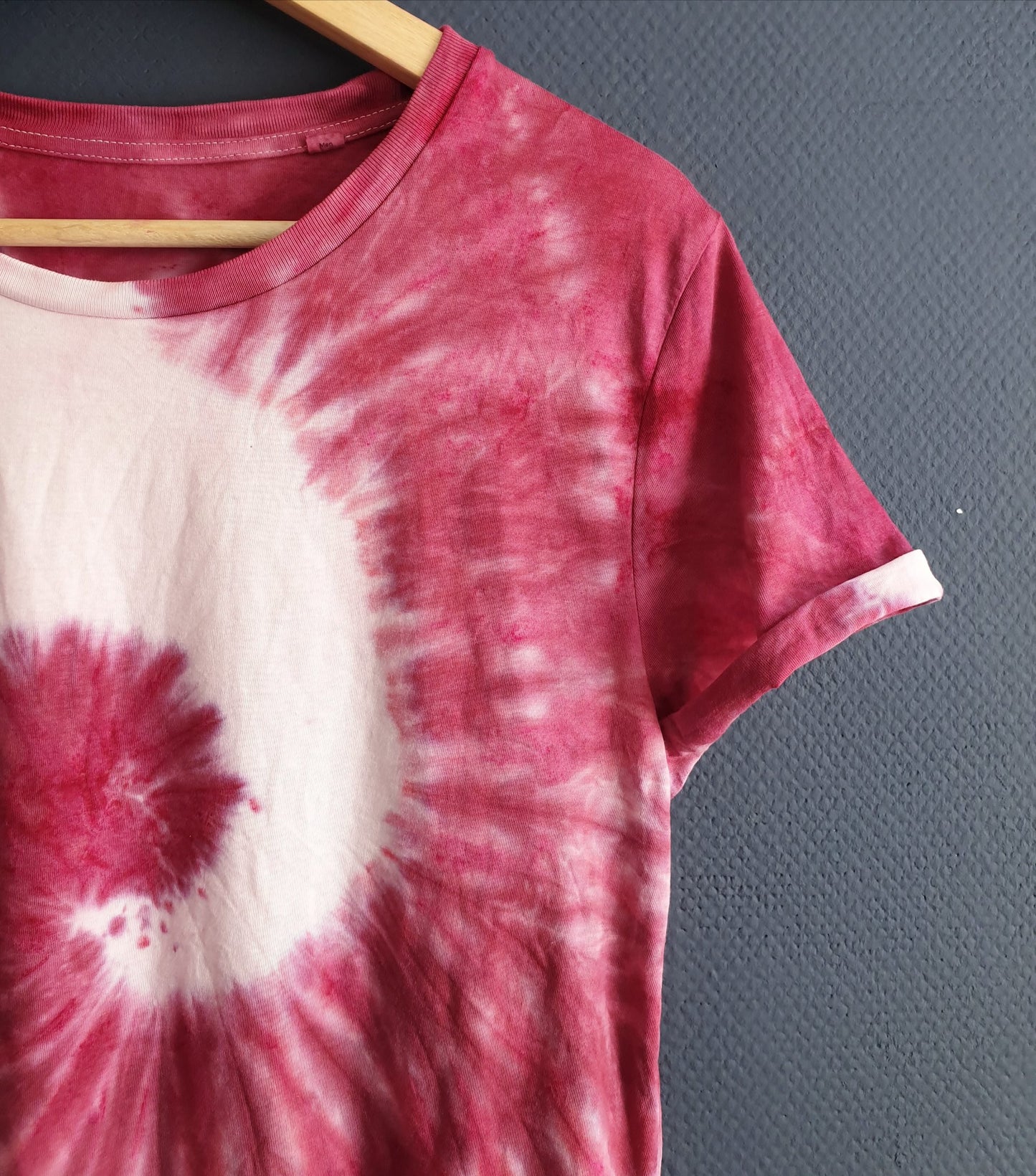 Burgundy Tie-Dye Shirt - Spacy Shirts