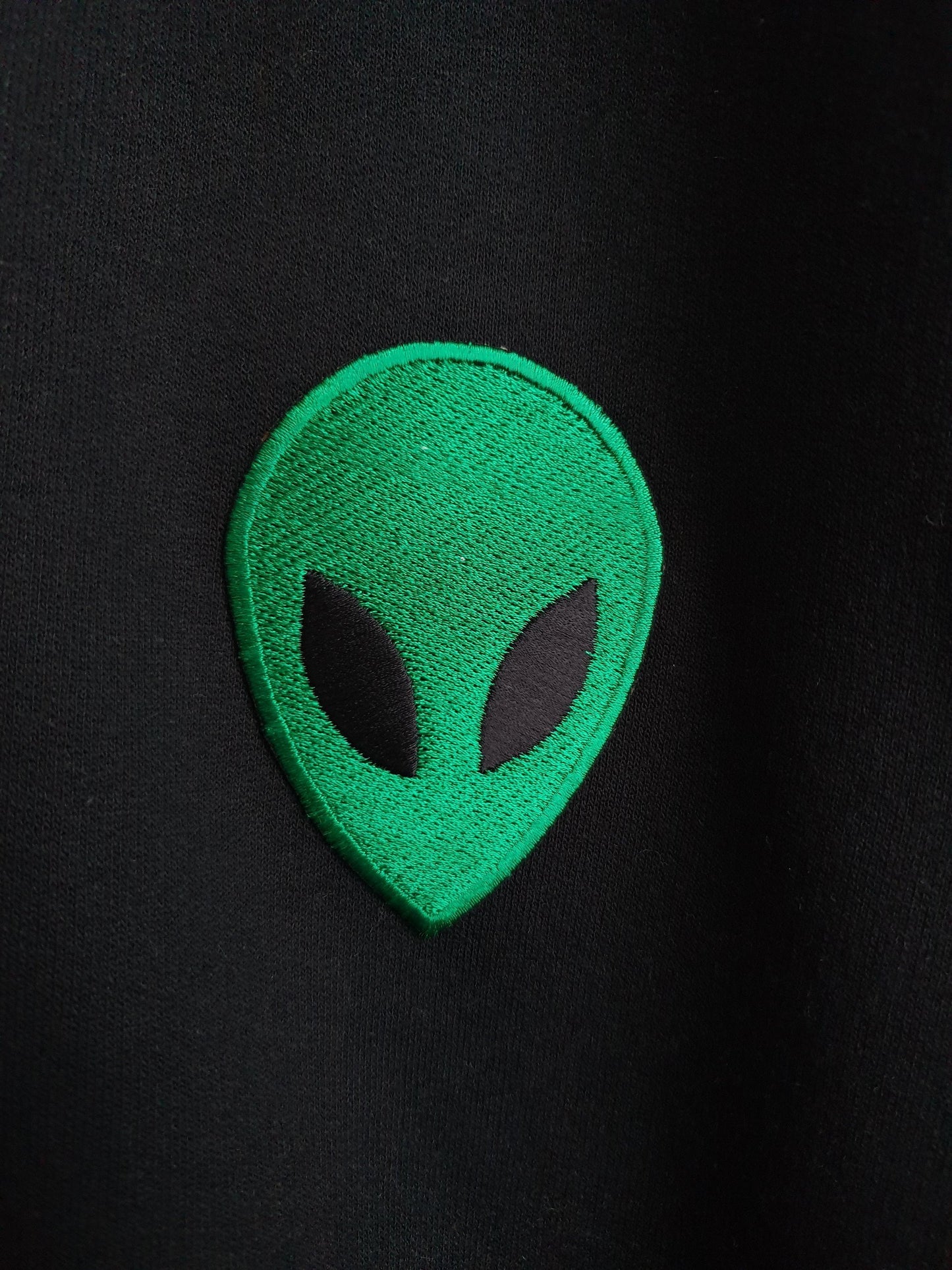 Cozy Alien Patch Sweater - Spacy Shirts