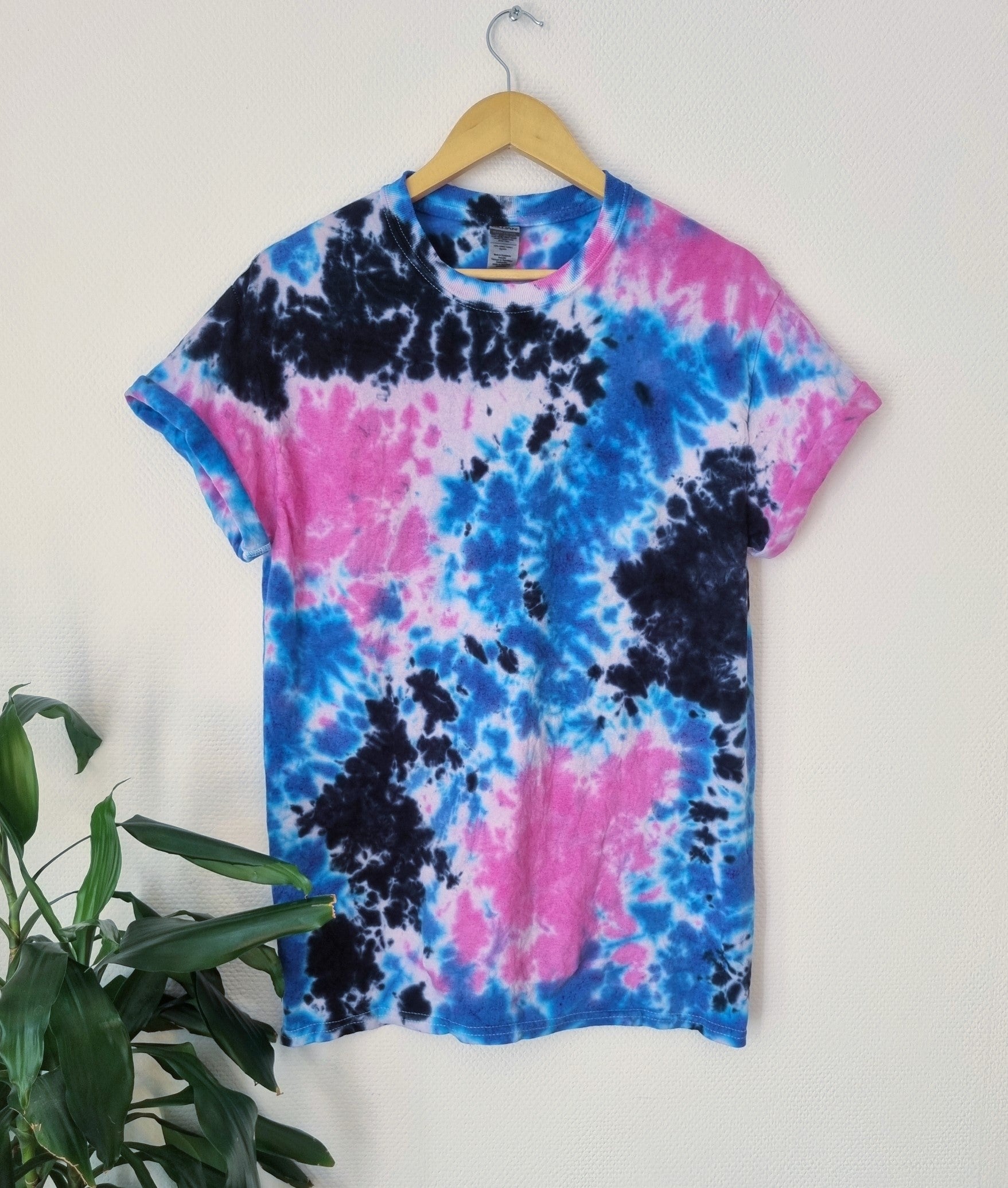 Spacy Shirts Hand Designed Pastel Galaxy Tie-Dye Shirt XL / Regular