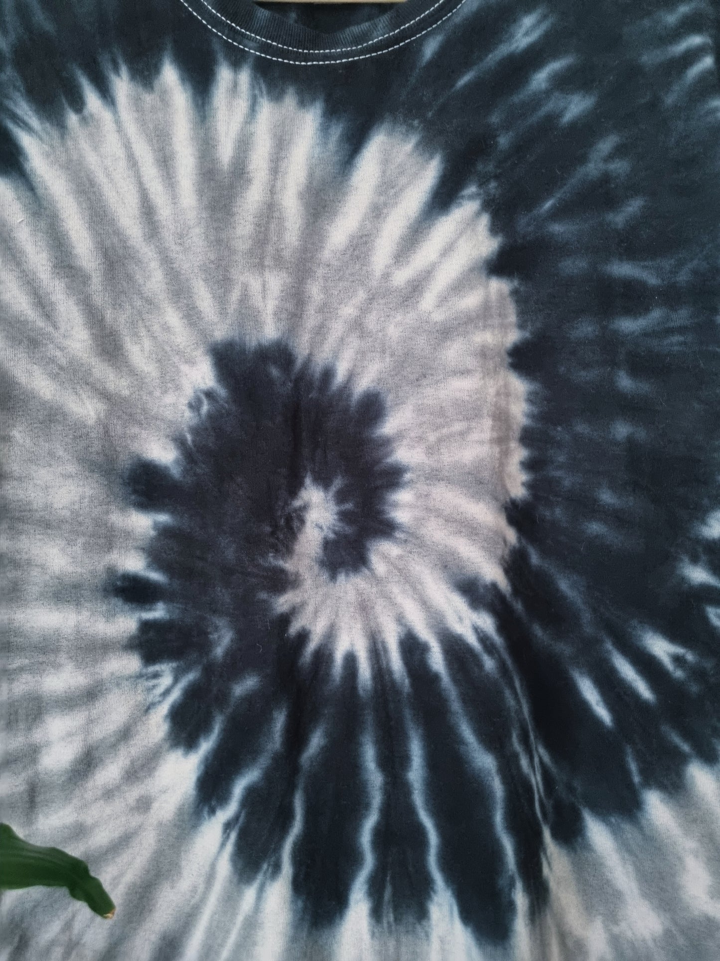 Hand Designed Black Light Gray Tie-Dye Shirt