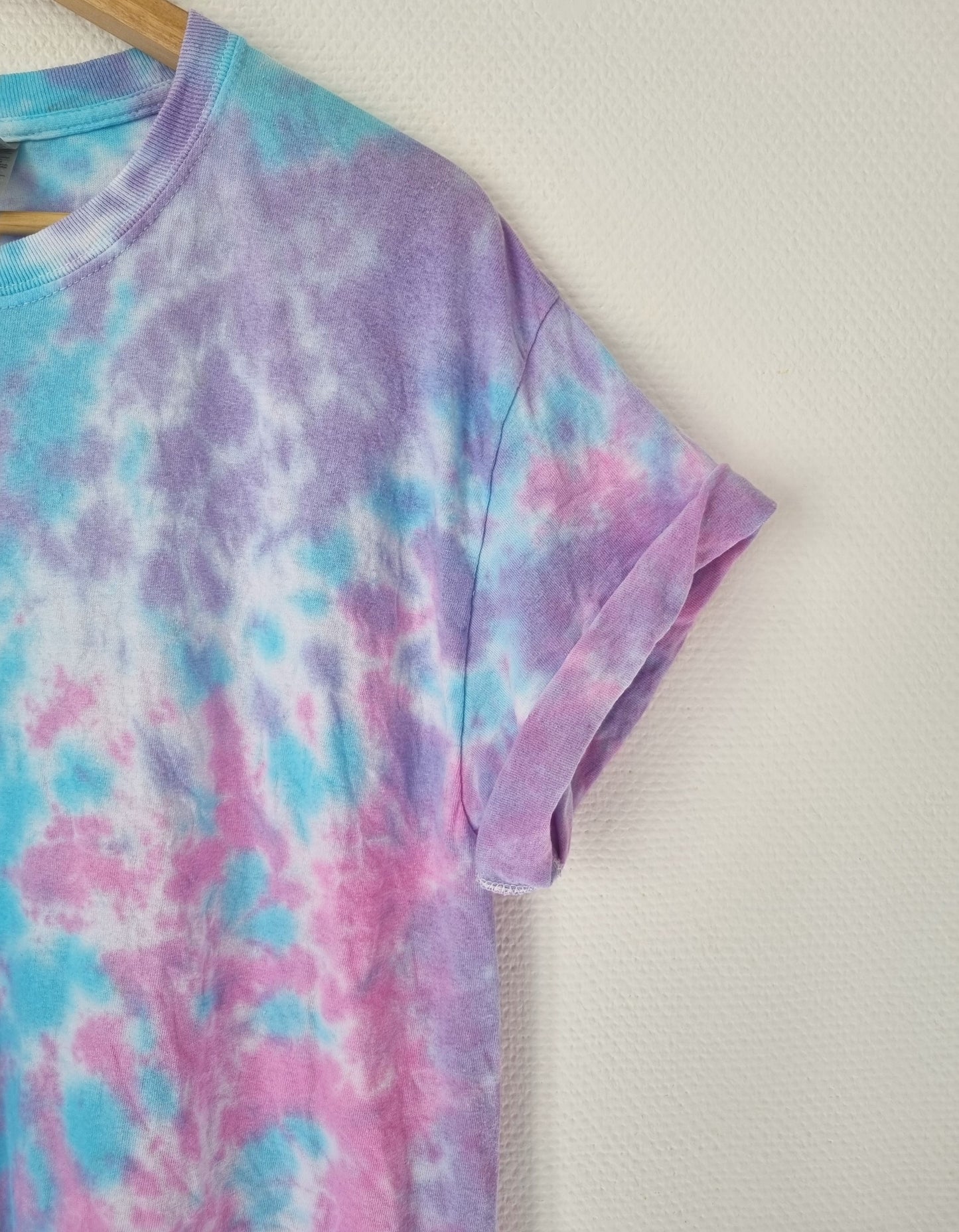 Hand Designed Pastel Galaxy Tie-Dye Shirt