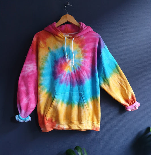 Colorful Tie-Dye Hoodie - Spacy Shirts