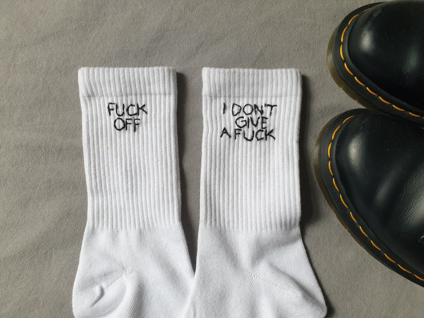 Fuck Off Socks -  Spacy Shirts