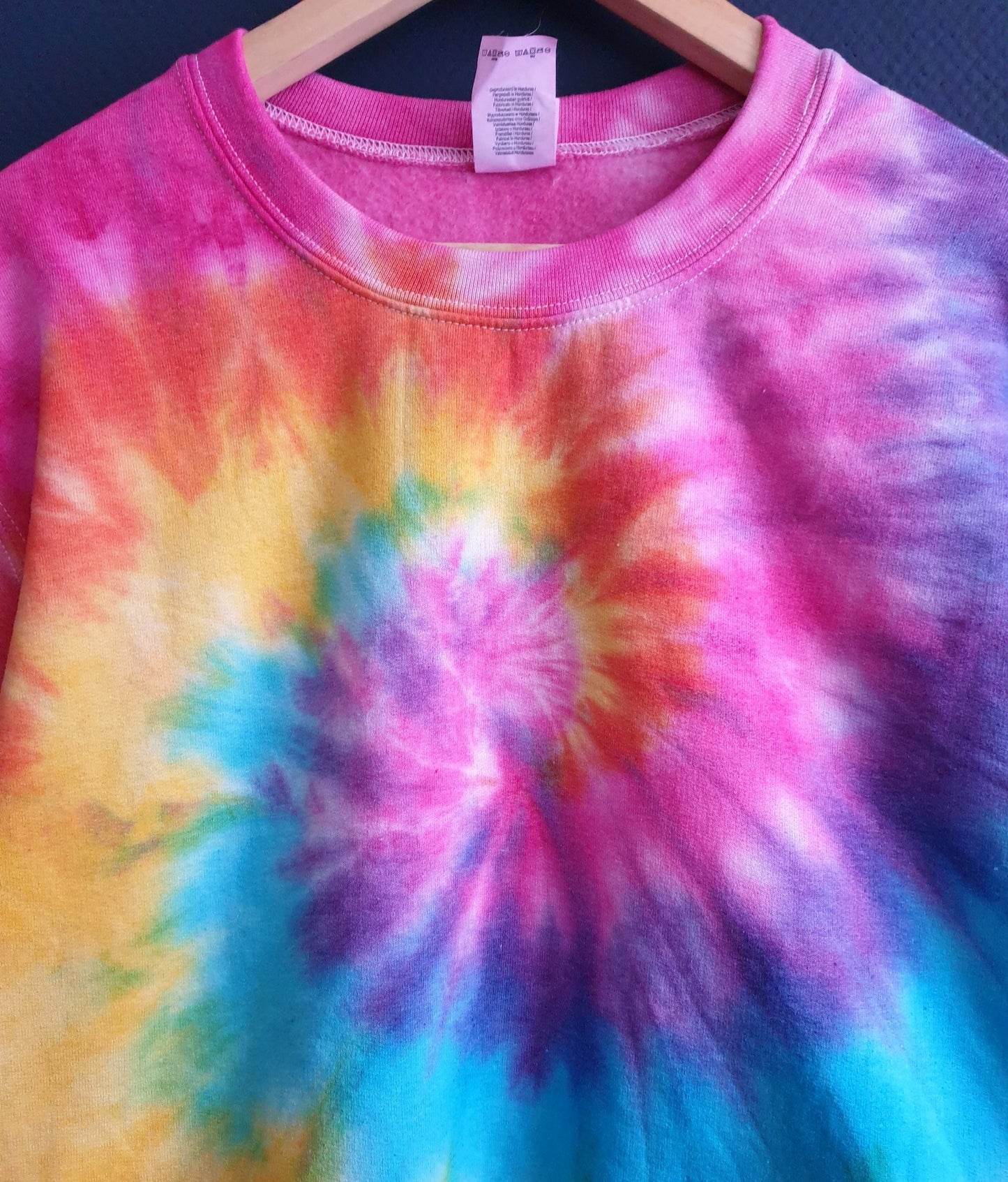 Colorful Tie-Dye Sweatshirt -  Spacy Shirts