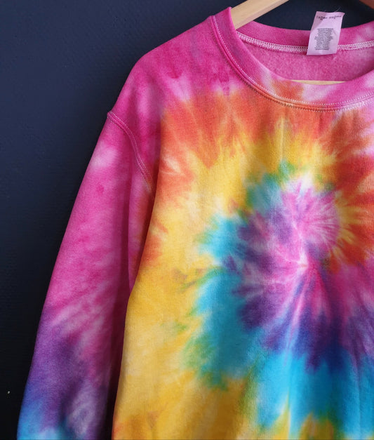 Colorful Tie-Dye Sweatshirt - Spacy Shirts