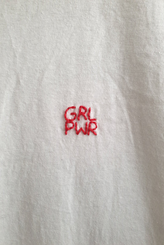 Hand Embroidered Girl Power Shirt - Spacy Shirts