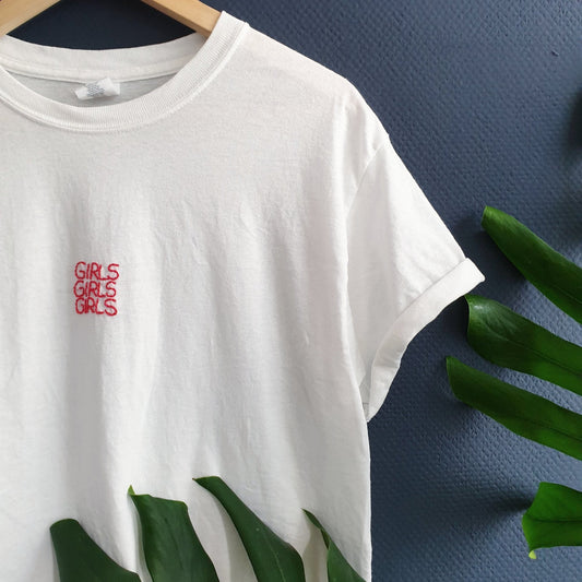 Hand Embroidered Girls Shirt - Spacy Shirts