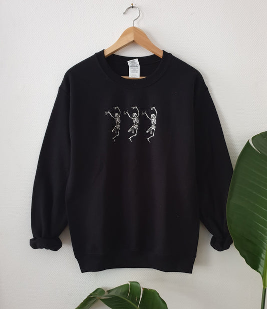 Spooky Scary Skeleton Halloween Sweater