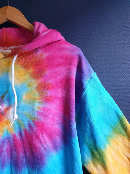 Colorful Tie-Dye Hoodie - Spacy Shirts