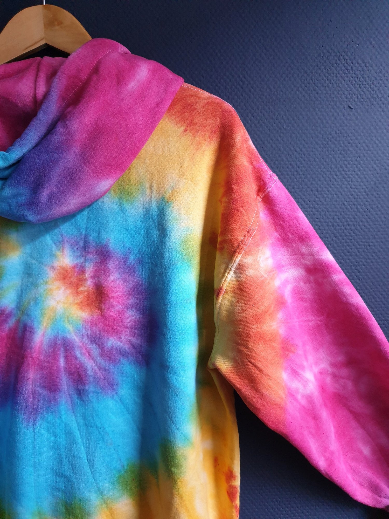 Colorful Tie-Dye Hoodie -  Spacy Shirts