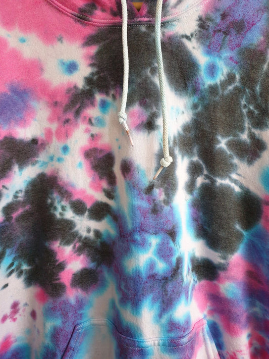Dark Galaxy Tie-Dye Hoodie -  Spacy Shirts