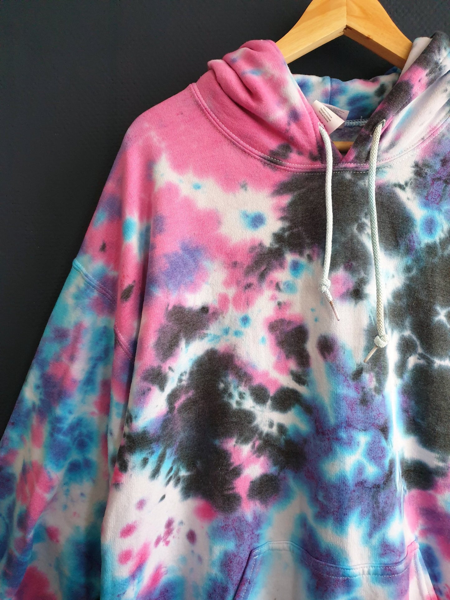 Dark Galaxy Tie-Dye Hoodie -  Spacy Shirts