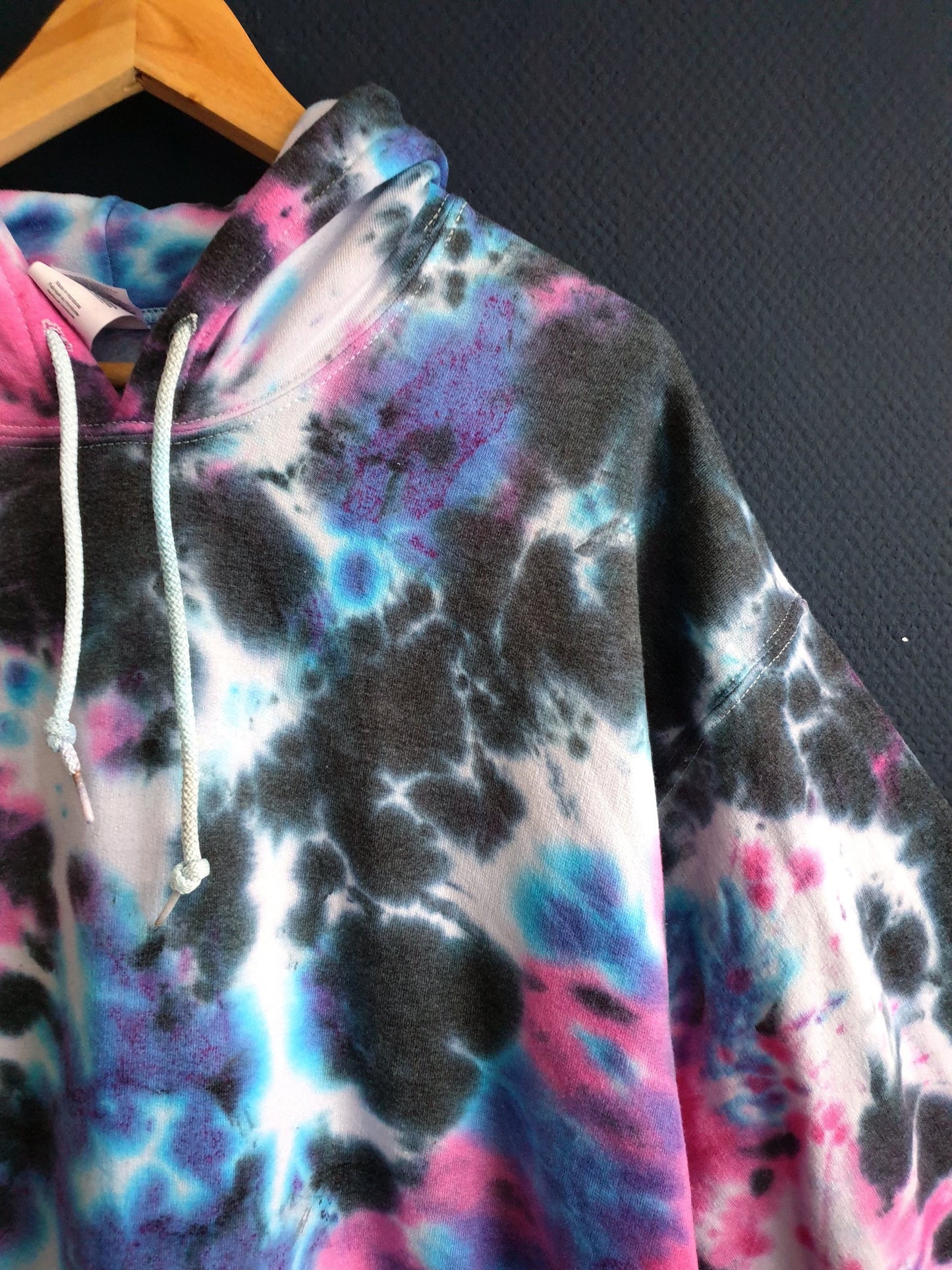 Dark Galaxy Tie-Dye Hoodie -  Spacy Shirts