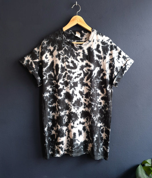 Dark Gray Tie-Dye Shirt - Spacy Shirts