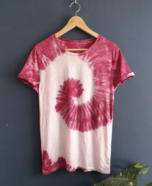 Burgundy Tie-Dye Shirt - Spacy Shirts