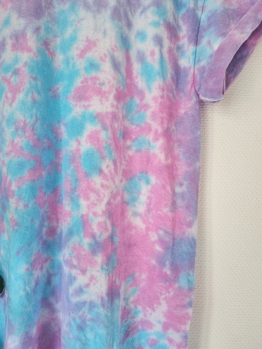 Hand Designed Pastel Galaxy Tie-Dye Shirt