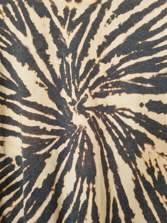 Hand Designed Soft Bleach Tie-Dye Shirt