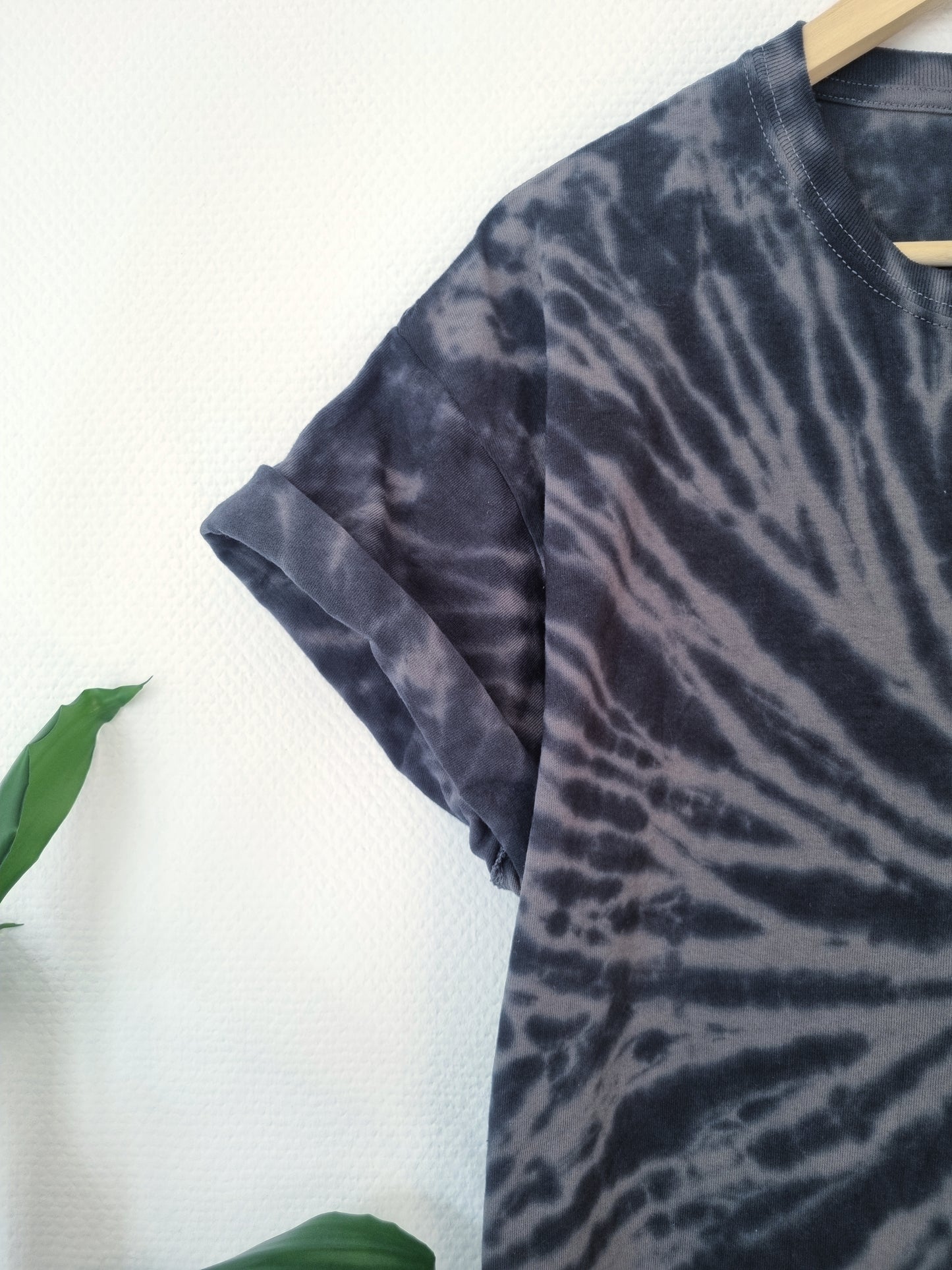 Hand Designed Darkness Spiral Tie-Dye Shirt