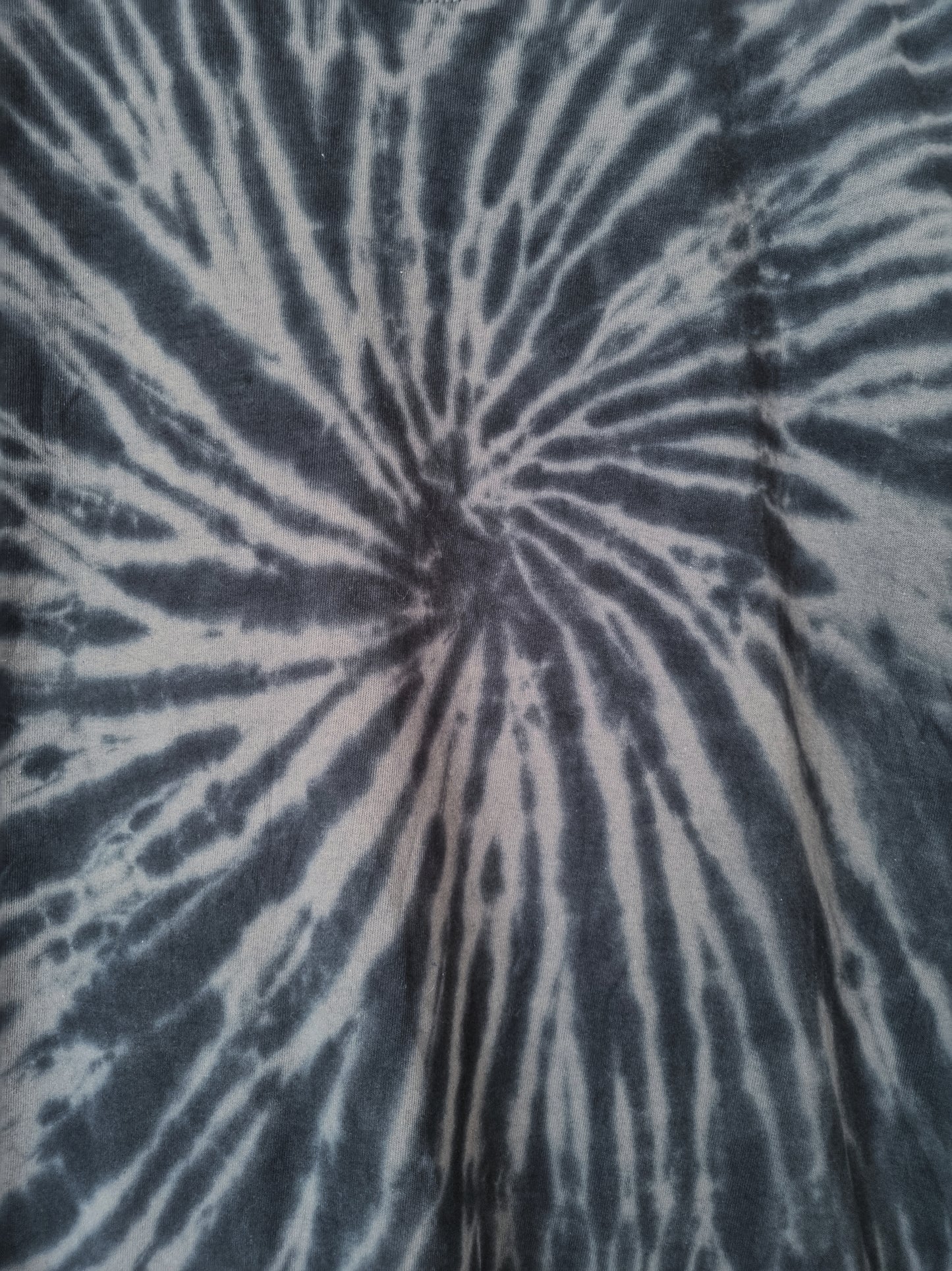 Hand Designed Darkness Spiral Tie-Dye Shirt