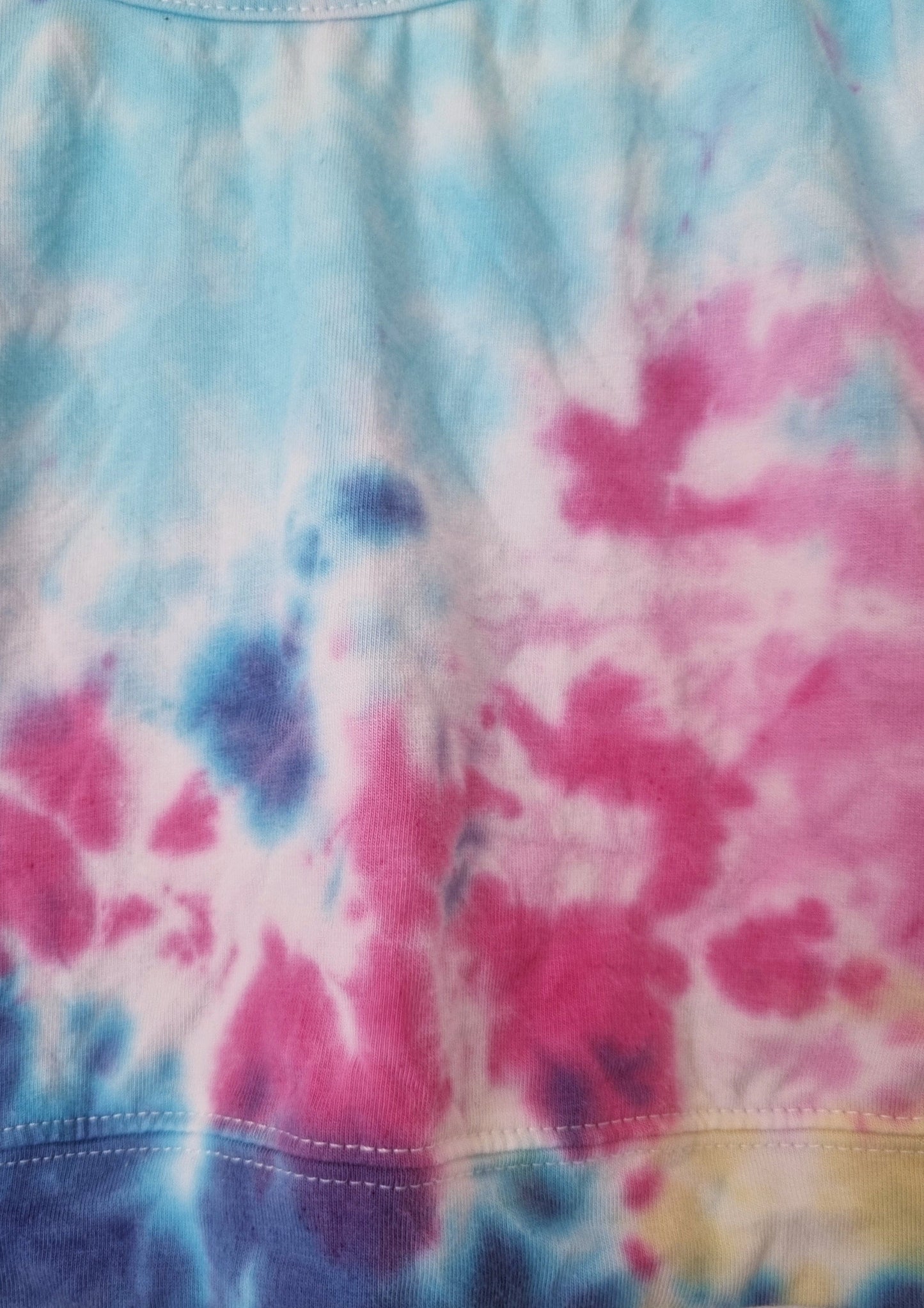 Build Your Hand Designed Fitted Tie-Dye Crop Top