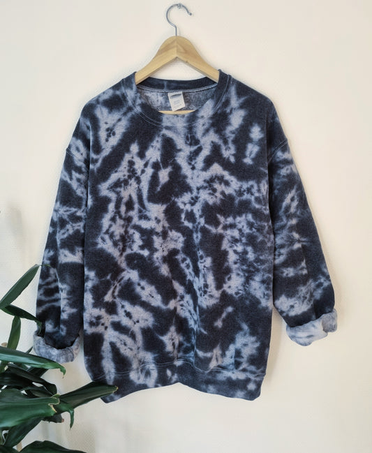 Hand Designed Darkness Galaxy Tie-Dye Sweatshirt